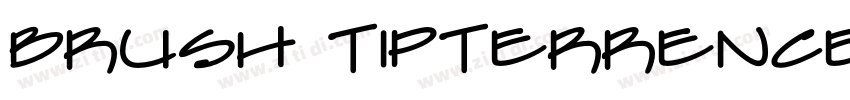 brush tipTerrence Re字体转换